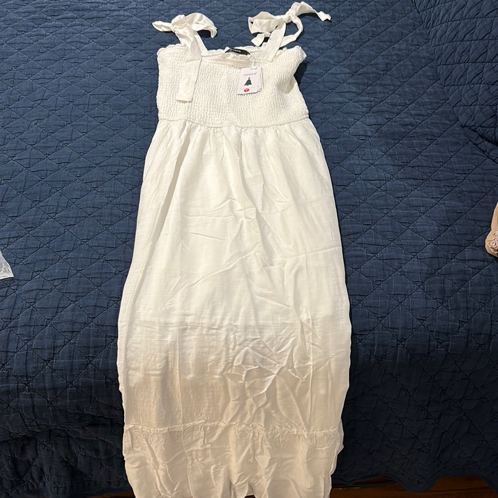 White dress